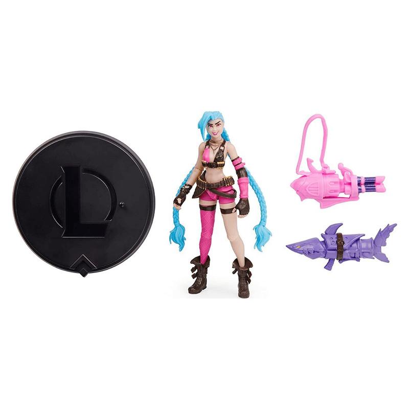 Jinx League Of Legends Articulado Figure 1st Edição - Spin Master